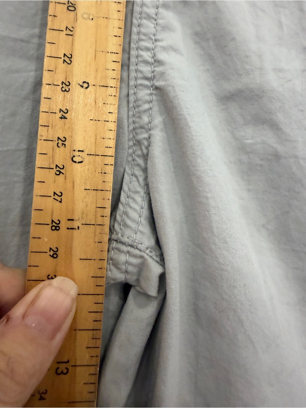 Refuge Cargo Pants Women’s Size XS Light Gray Wide-Leg Y2K Gorpcore Pockets - Picture 7 of 9